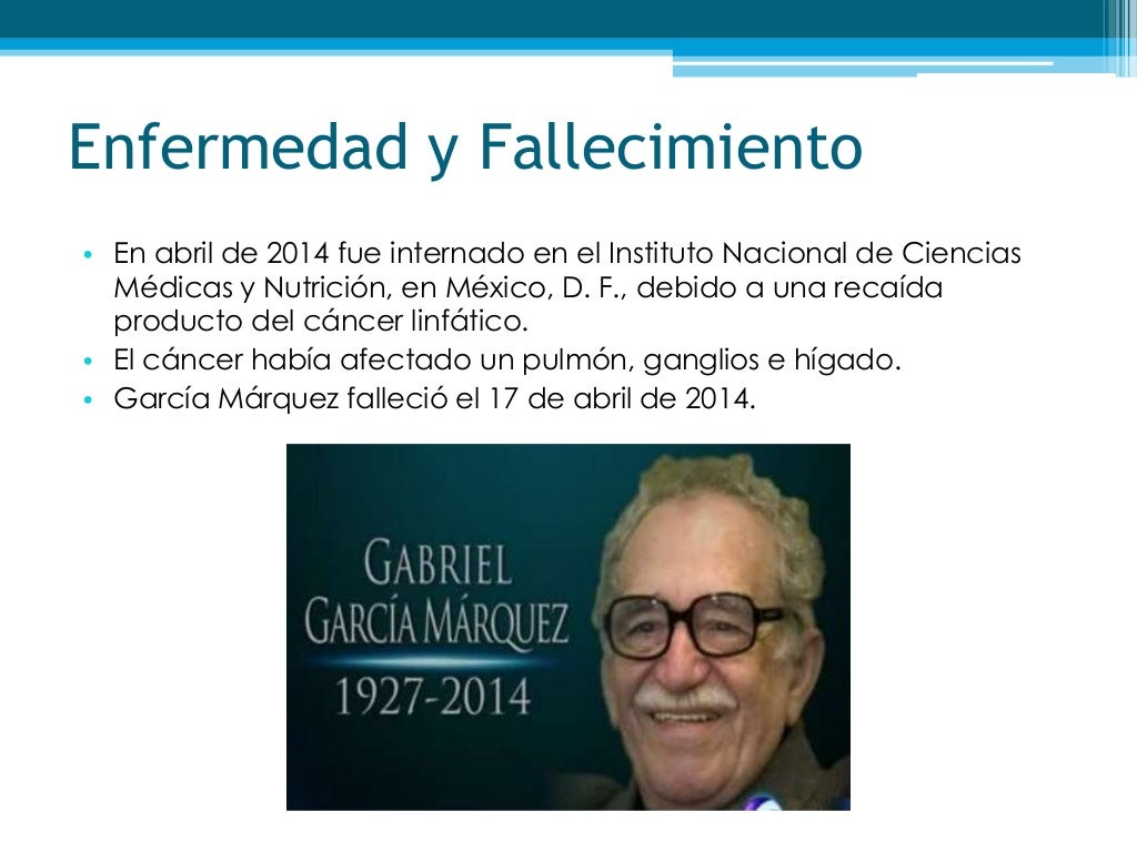 Biografía de Gabriel García Márquez
