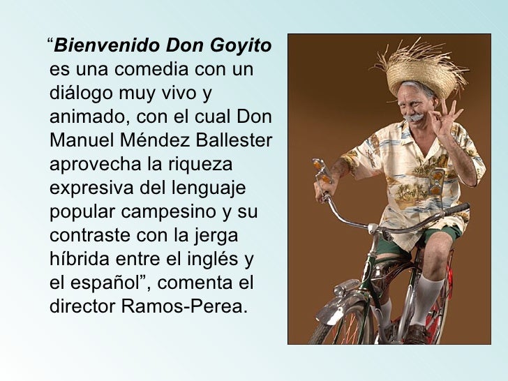bienvenido don goyito pdf