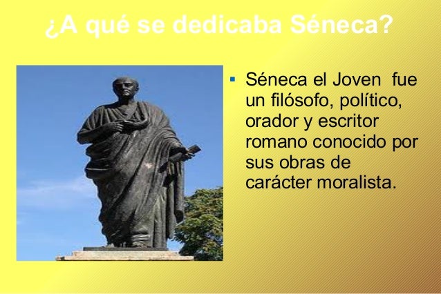 Biografía de séneca