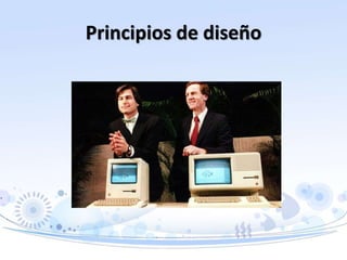 Principios de diseño
 
