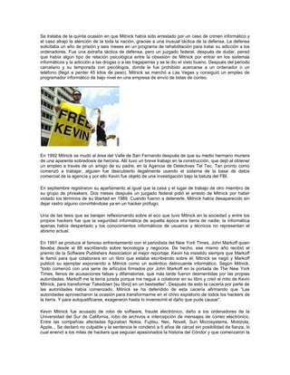 Biografía kevin mitnick