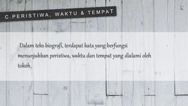 Biografi Materi Kelas X