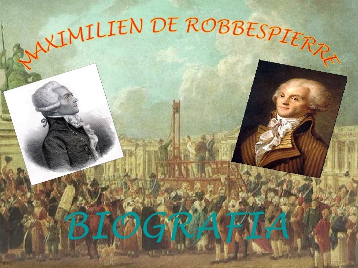 Biografia robespierre