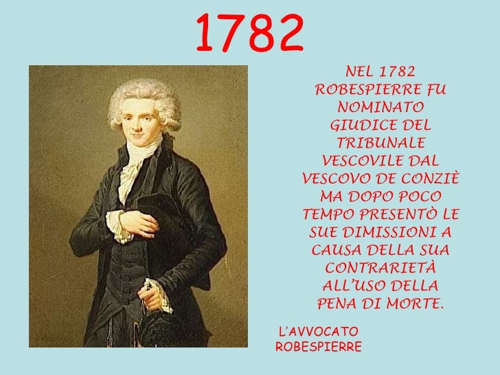 Biografia robespierre