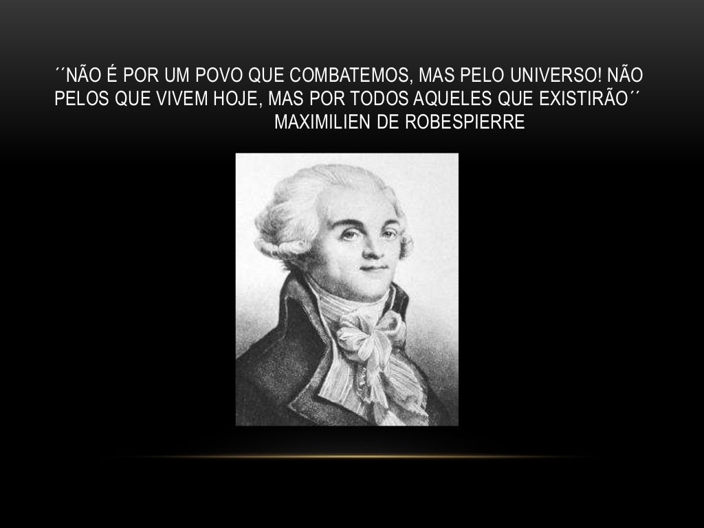 Biografia Robespierre
