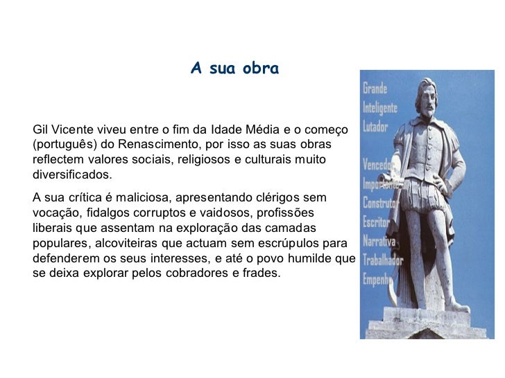 Biografia De Gil Vicente
