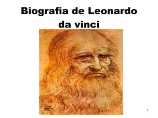 Biografia de Leonardo da vinci 