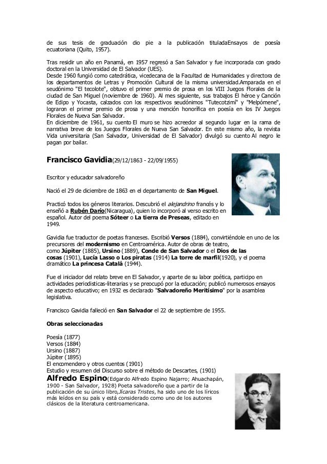 Biografia de alfredo espino