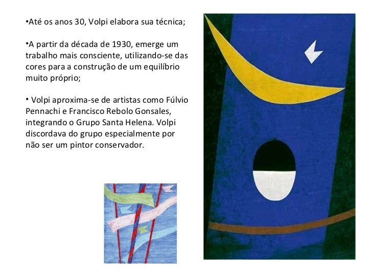 Vida e obra de alfredo volpi