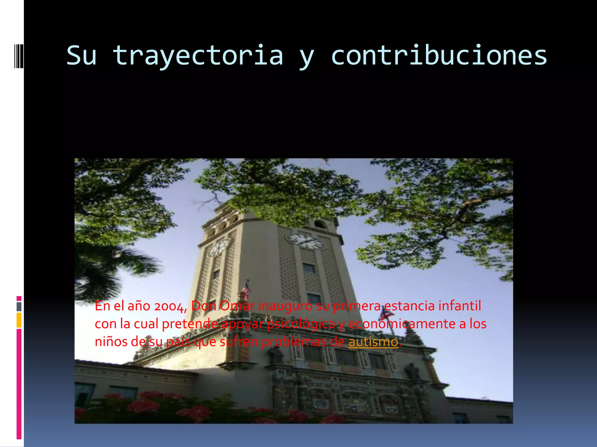 Biografia de don omar PPT