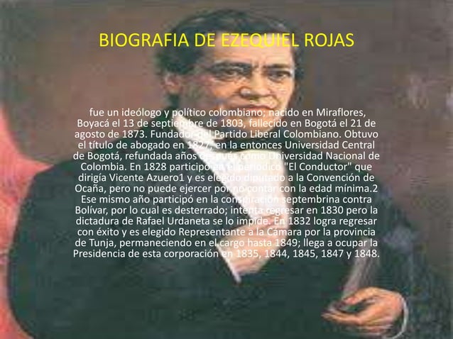 Biografia de ezequiel rojas