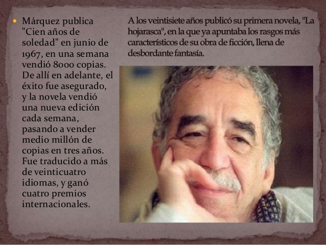Biografia de gabriel garcía márquez