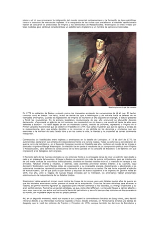 Biografia De Gerge Washington