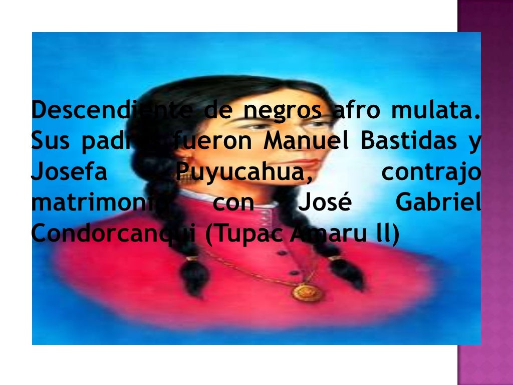 Biografia De Micaela Bastidas