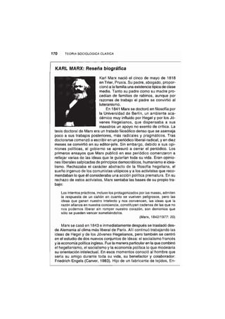 Biografia Karl Marx   por G. Ritzer