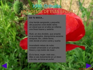ES TU BOCA...
 
Una herida sangrante y pequeña;
del purpúreo coral doble rama;
un clavel que en el alba se inflama;
una fresa lozana y sedeña.
 
Rubí, en dos dividido, que enseña
si se entreabre, blanquísima escama;
amapola, flor, cálida llama;
nido donde el amor canta y sueña.
 
Incendiado retazo de nube;
corazón arrancado a un querube;
fresco y rojo botón de rosal...
 
Es tu boca, mujer, todo eso...
Mas si cae dulcemente en un beso
a la mía, se torna en puñal.
 