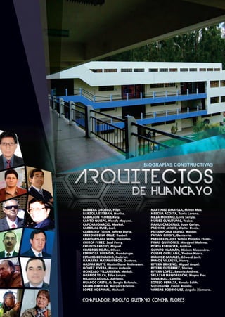 Biografías constructivas de arquitectos de Huancayo 2015