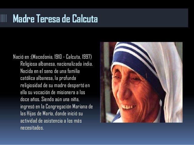 Biografias de las personas mas ejemplares del mundo