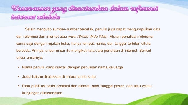 Contoh Daftar Pustaka Referensi Dari Internet - Contoh M Contoh Daftar Pustaka Referensi Dari Internet - Contoh M