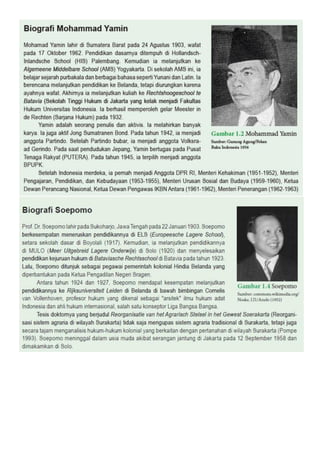 Biografi M. Yamin, Soepomo dan Ir. Soekarno