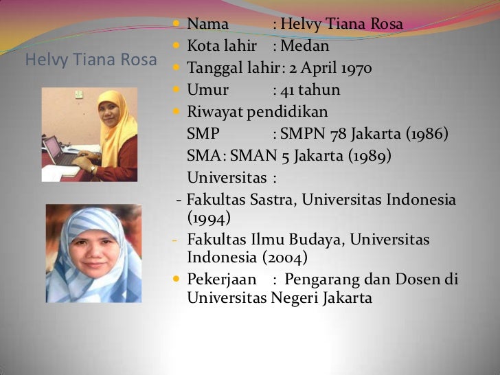 Biografi sastrawan