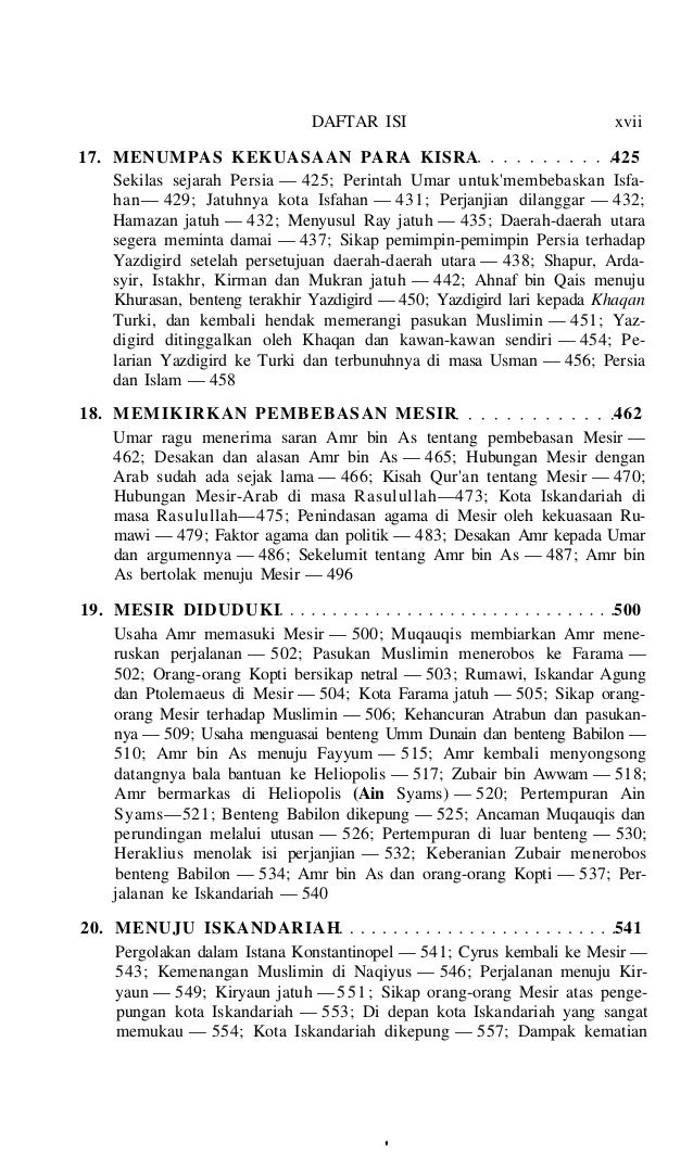 Biografi Umar Bin Khattab