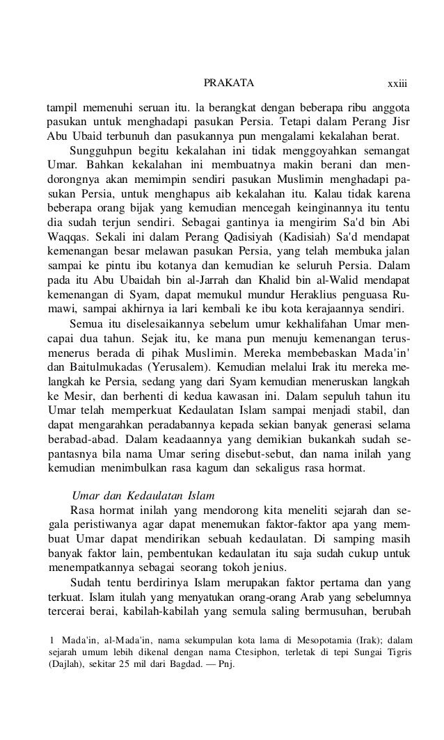 Biografi Umar Bin Khattab