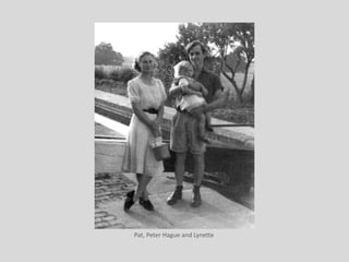 Pat, Peter Hague and Lynette
 