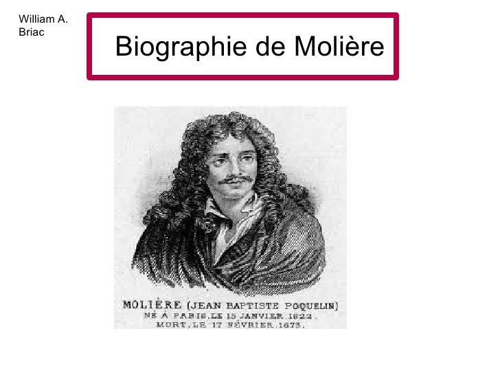 Courte Biographie De Molière En 10 Lignes