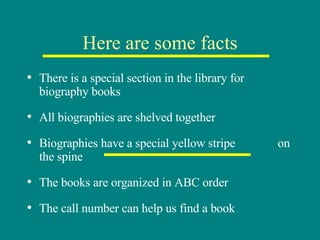 Biographies | PPT