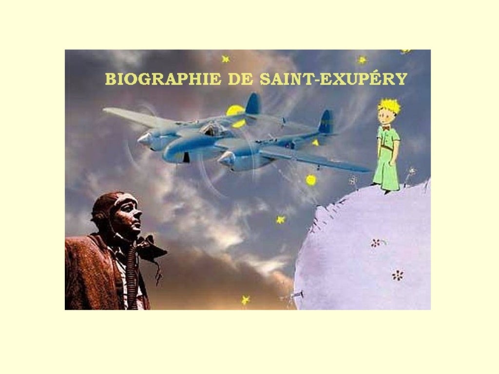 Biographie saint exupéry