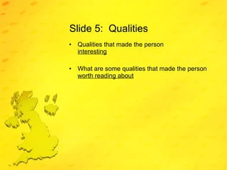 Biography example | PPT