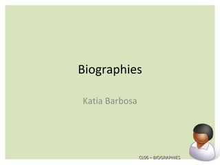 Biographies Katia Barbosa 