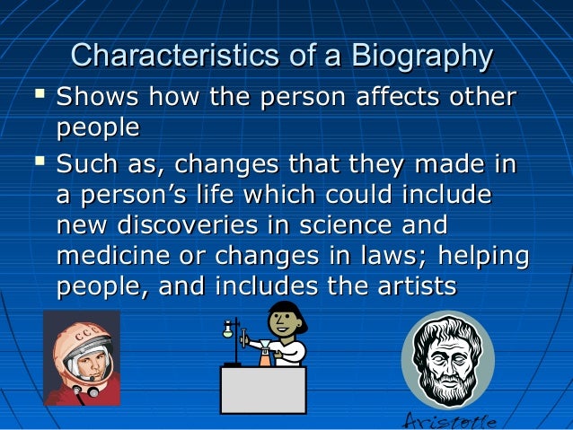 biographies meaning and examples