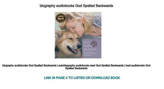 Biography Audiobooks God Spelled Backwards