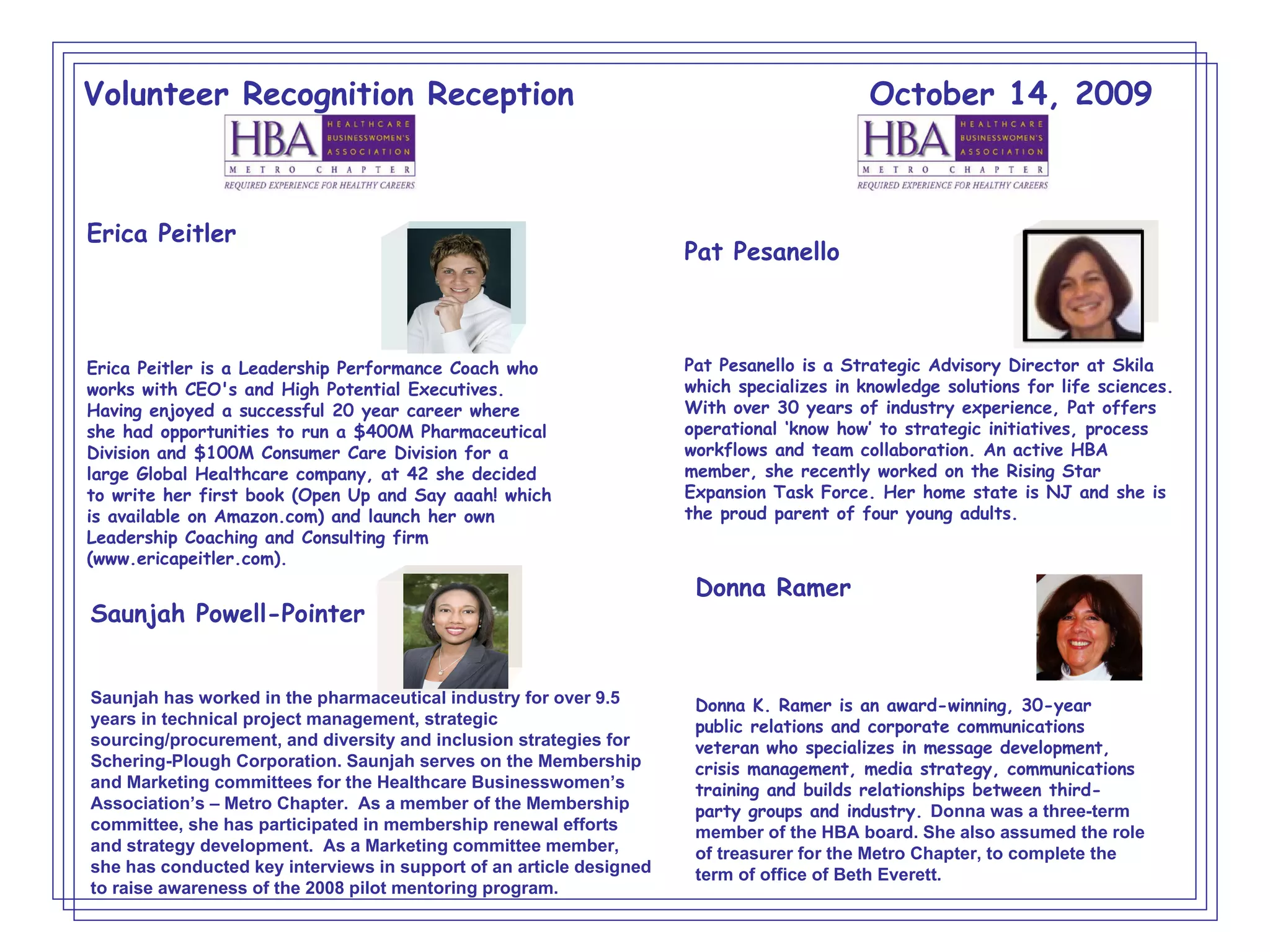 Biography Booklet Complete 2009 | PPT