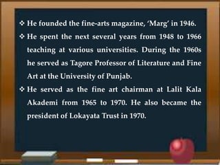 Biography of mulk raj anand. | PPTX