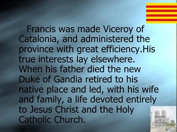 Biography of st. francis xavier