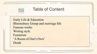 Biography of Virginia Woolf | PDF