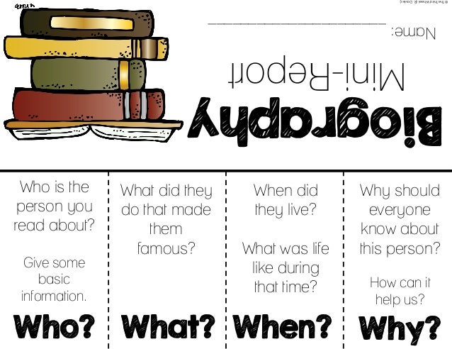 biography report