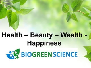 Health –Beauty –Wealth- Happiness  