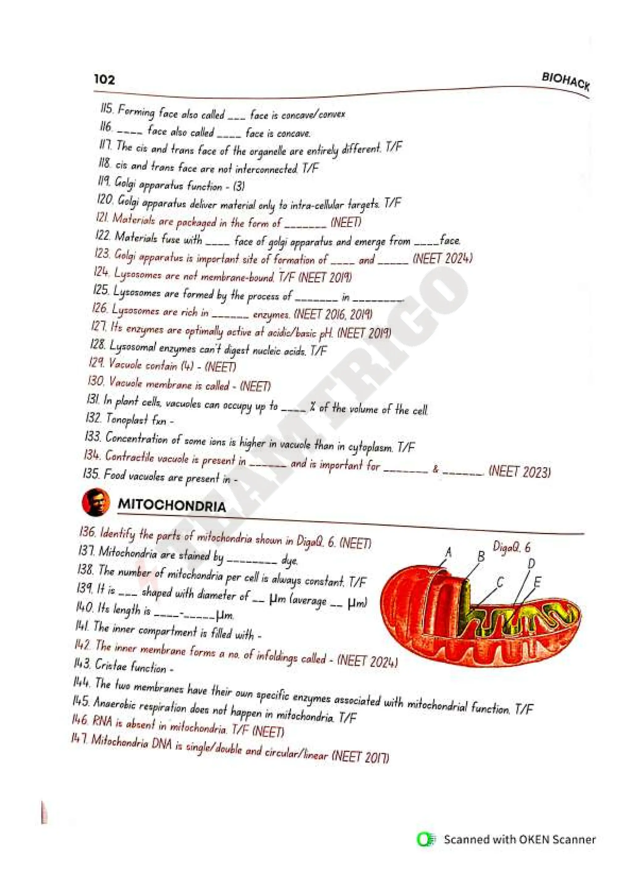 Biohack- class 11 and 12 NEET Parth Goyal