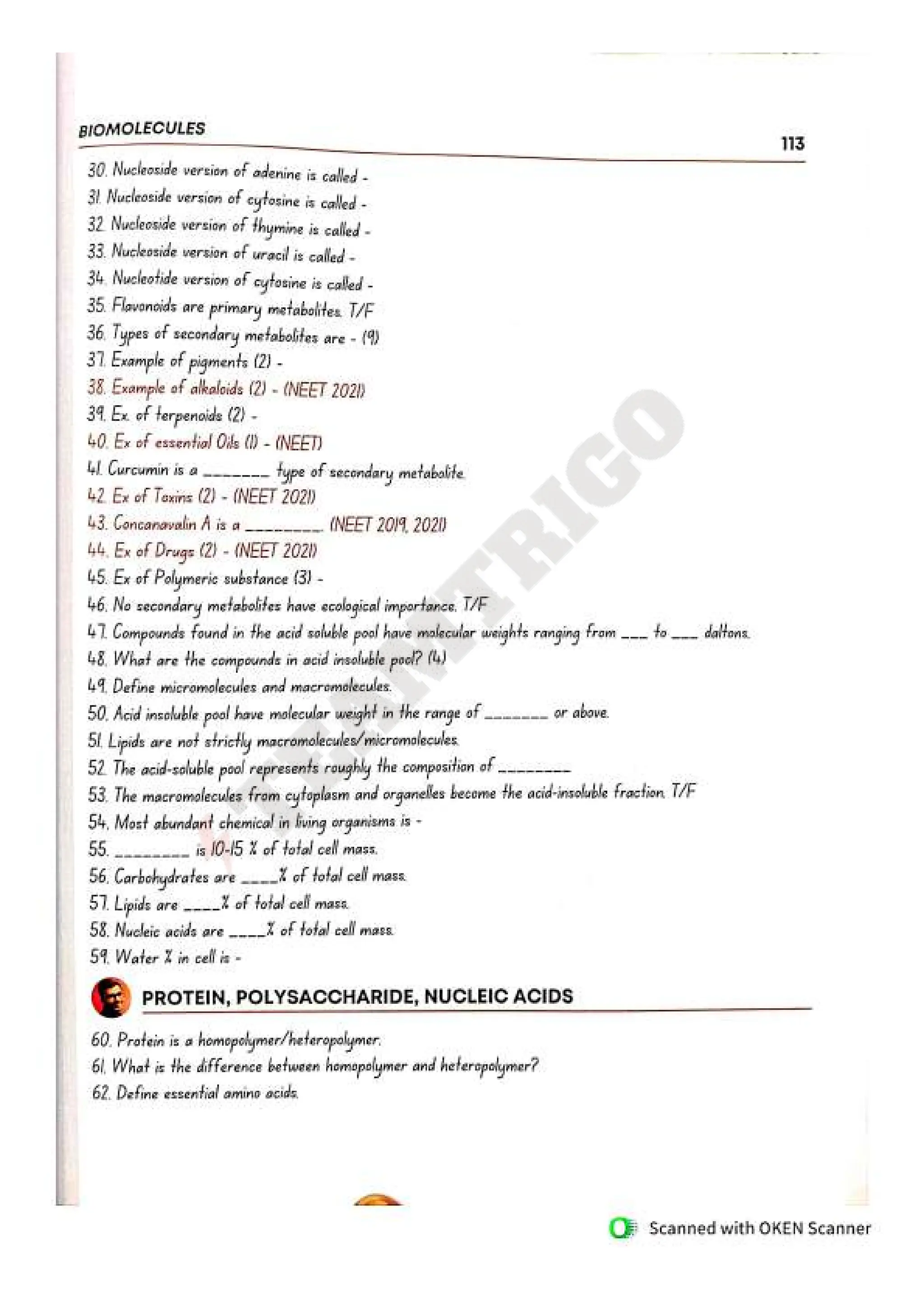 Biohack- class 11 and 12 NEET Parth Goyal