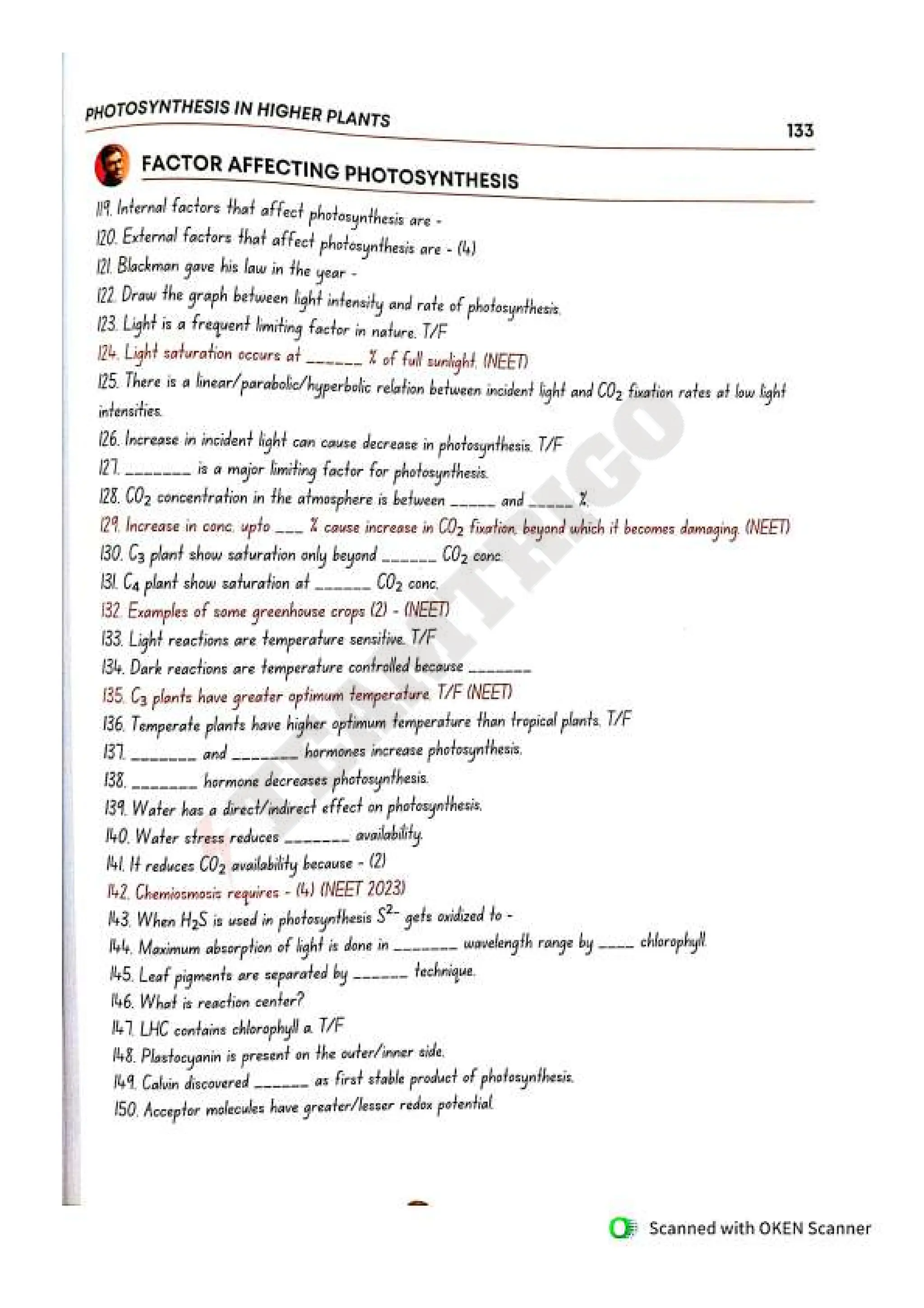 Biohack- class 11 and 12 NEET Parth Goyal