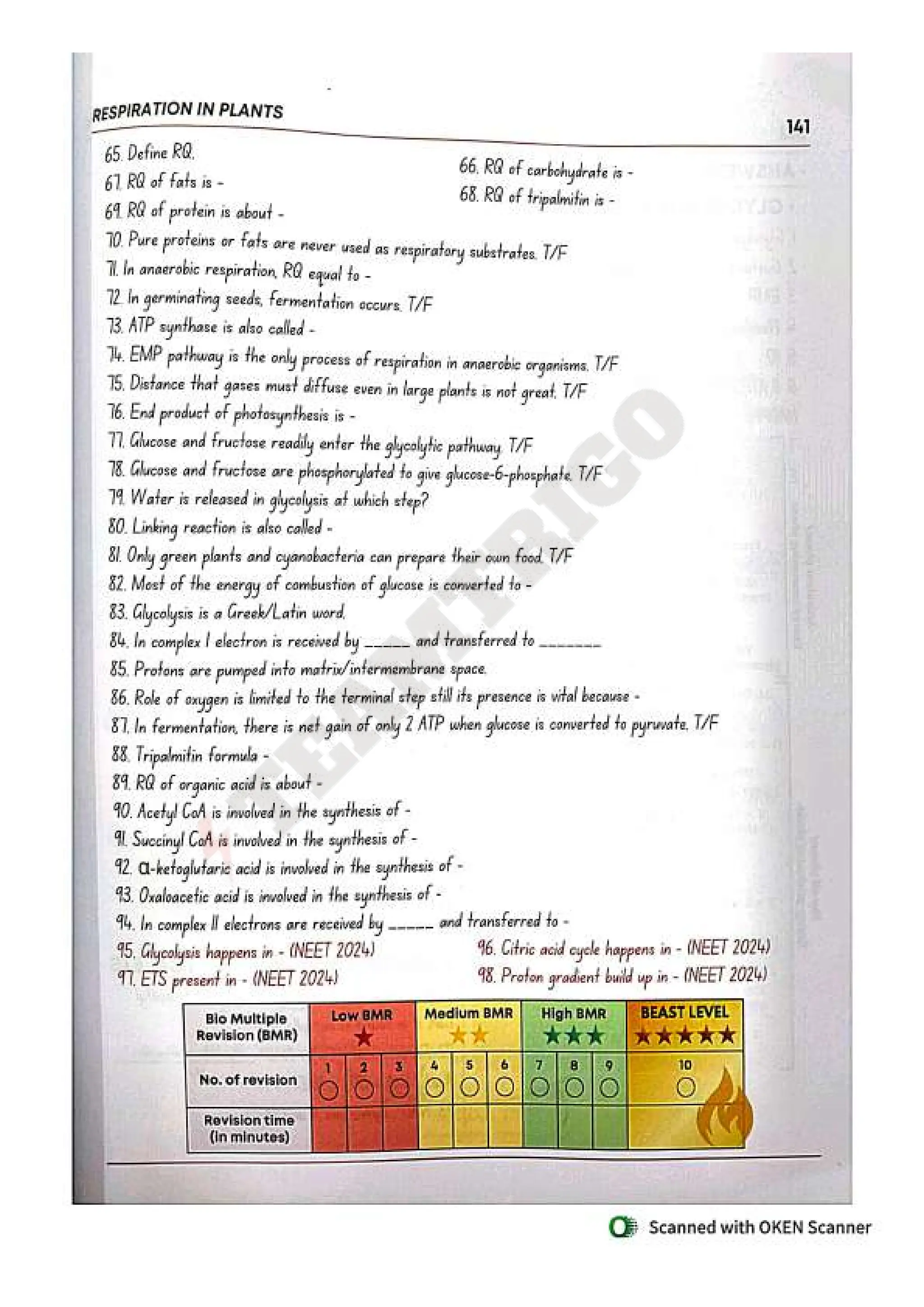 Biohack- class 11 and 12 NEET Parth Goyal