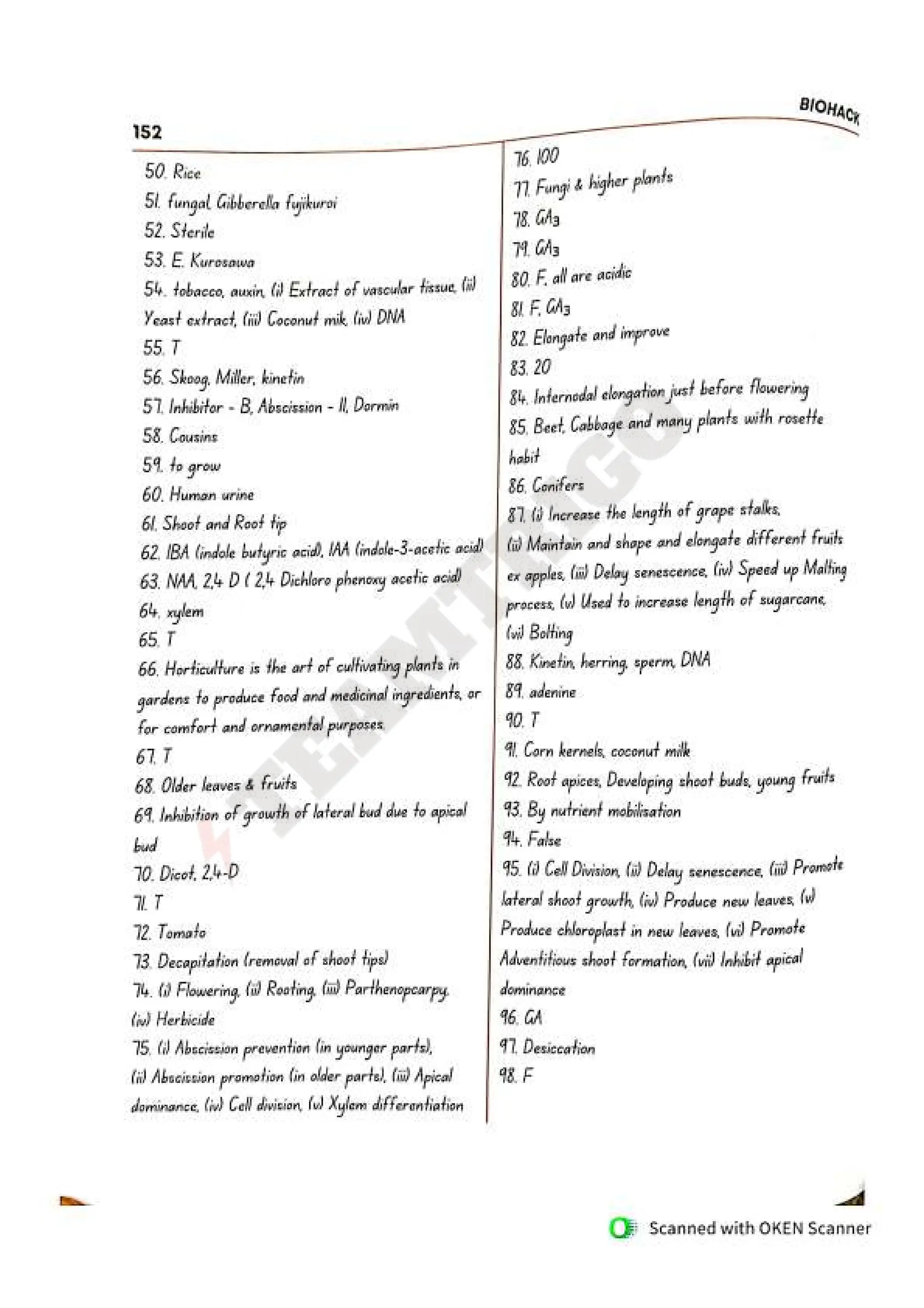 Biohack- class 11 and 12 NEET Parth Goyal