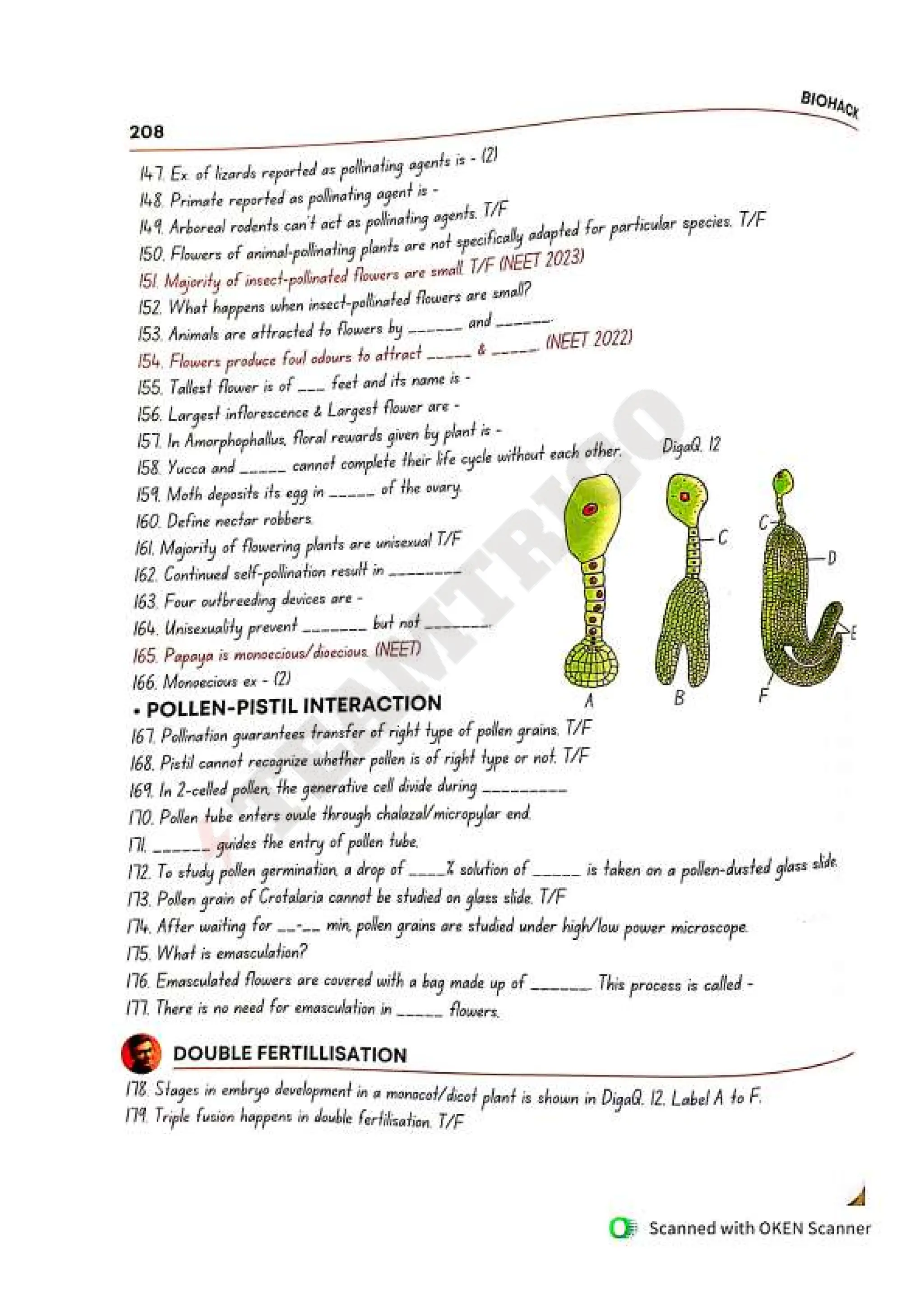 Biohack- class 11 and 12 NEET Parth Goyal