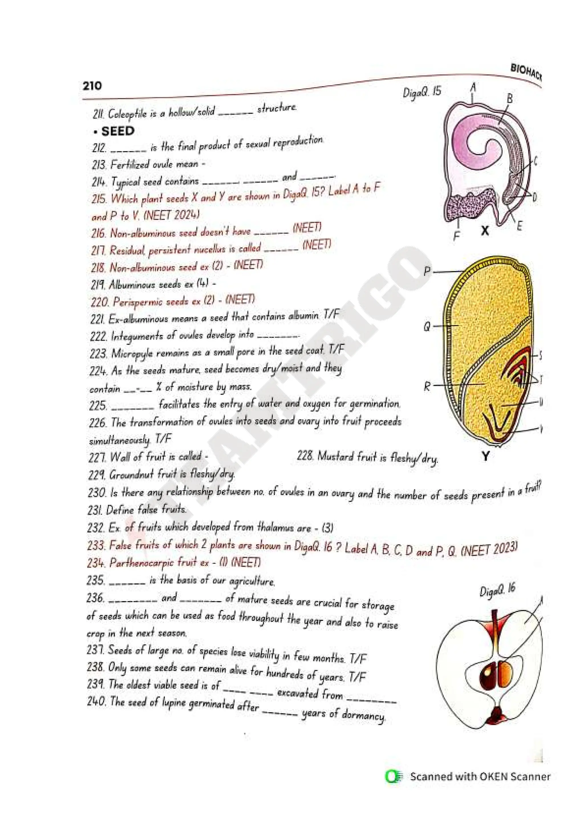 Biohack- class 11 and 12 NEET Parth Goyal