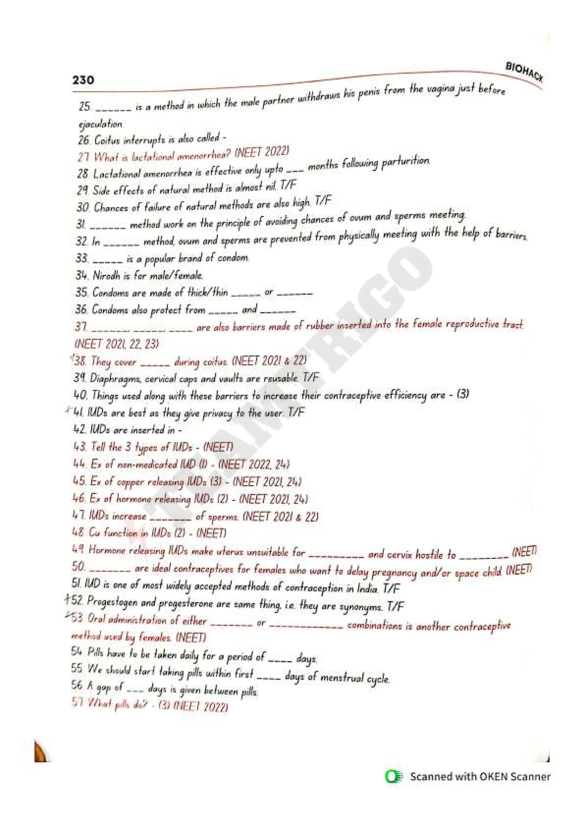 Biohack- class 11 and 12 NEET Parth Goyal