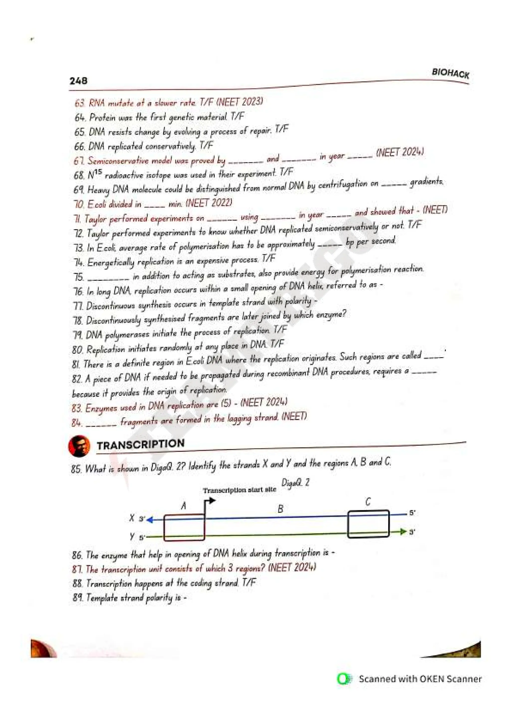 Biohack- class 11 and 12 NEET Parth Goyal